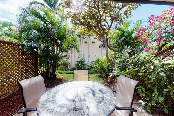 Private Tropical Garden Patio