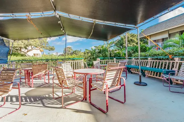 Shaded Outdoor Seating For Relaxing
