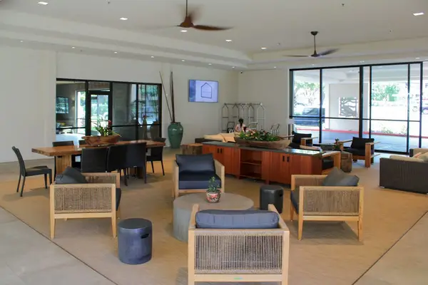 Relaxing Resort Lobby Lounge