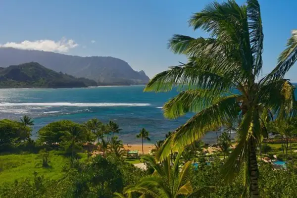 View of the ocean