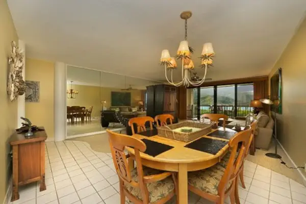 Gather around the dining table for relaxed meals and conversations