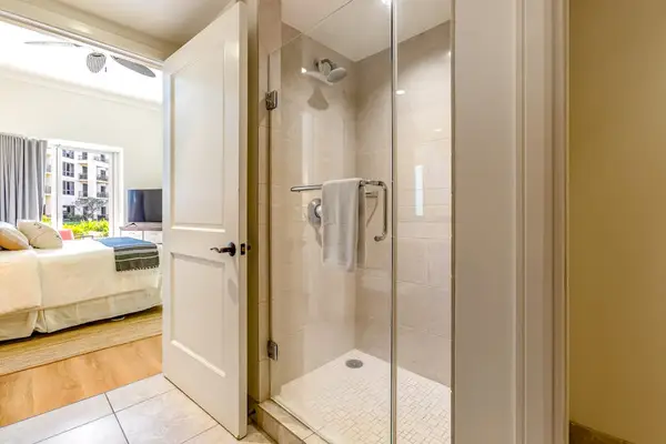 Refresh In A Spacious Walk-In Shower
