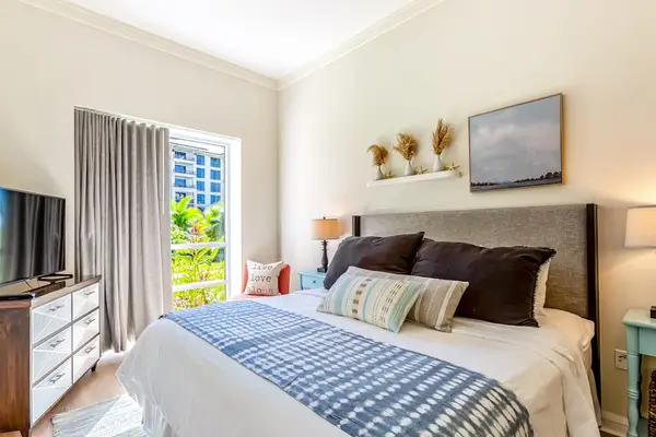 Bright Bedroom Filled With Natural Light