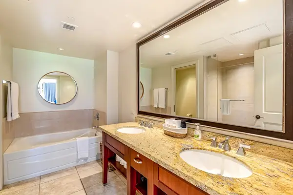 Spa-Inspired Bathroom With Double Vanity