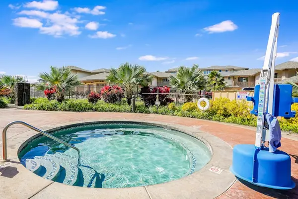 Relaxing Hot Tub Under Blue Skies