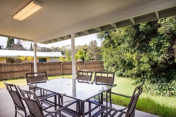 Covered Lanai Perfect For Outdoor Dining