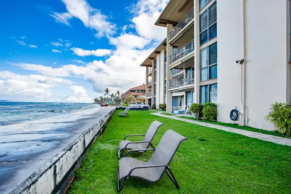 Relax on the oceanfront lawn while enjoying uninterrupted coastal views.