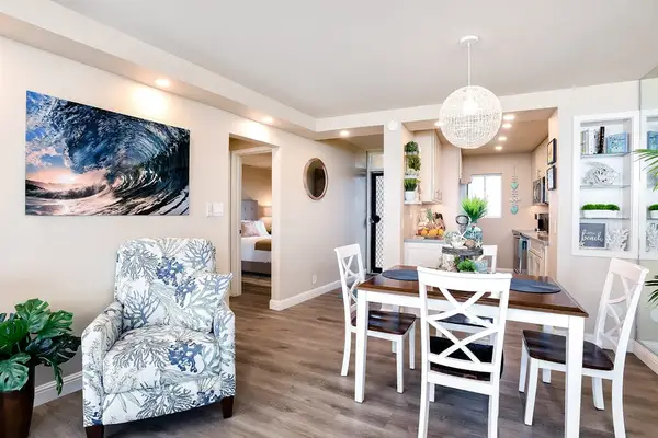 Dining room with seating for four.