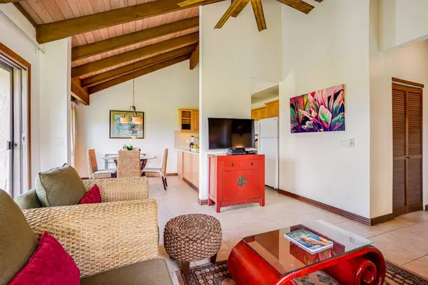 Open-Concept View Flowing from Living Room to Dining Area & Kitchen