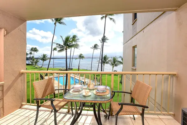 Private Lanai For Morning Coffee