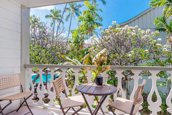 Private Balcony With Tropical Views