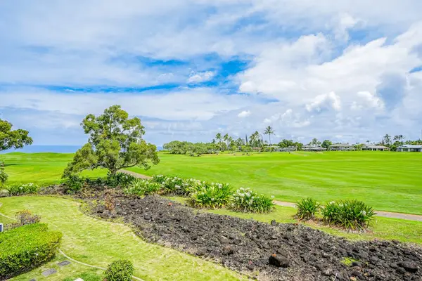 Expansive green landscape views surrounding the peaceful property grounds