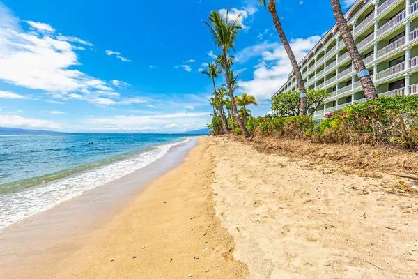 Golden Sandy Beach Just Steps Away
