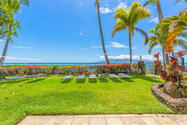 Oceanfront Lawn Made For Island Relaxation