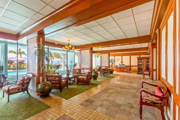 Welcoming Resort Lobby With Island Elegance