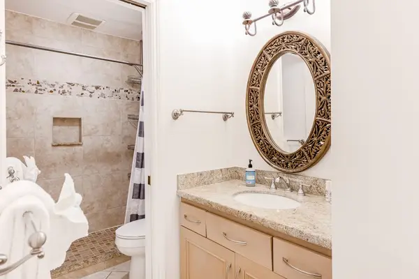 Spa Inspired Bathroom With Walk In Shower
