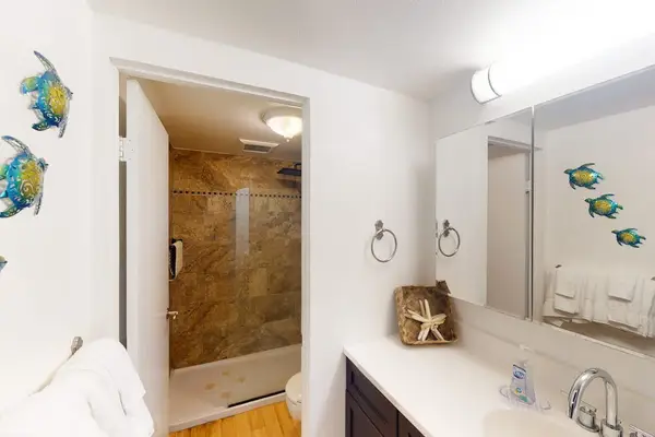 Clean bathroom creates a welcoming space for relaxing mornings and refreshing evenings daily