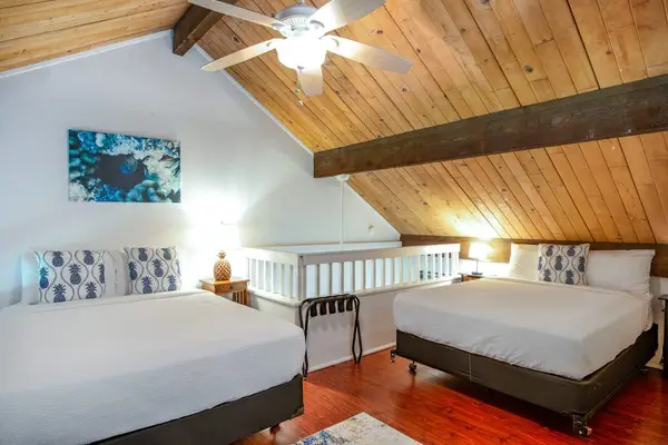 Relax and recharge in this inviting loft with bright spacious open interiors throughout