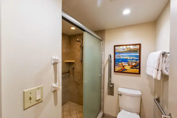 Modern Bathroom With Walk-In Shower