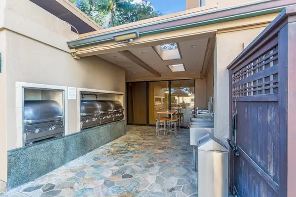Private Courtyard With Outdoor Grill