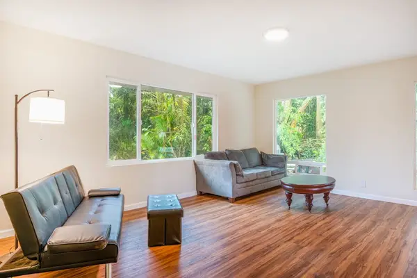 Living room with sofa bed for extra company.