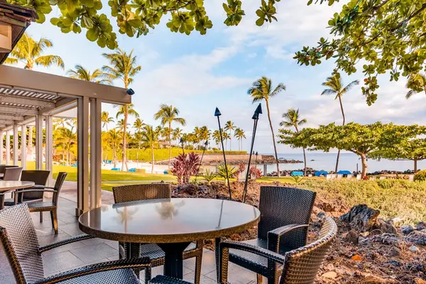 Enjoy the tropical views from the lanai