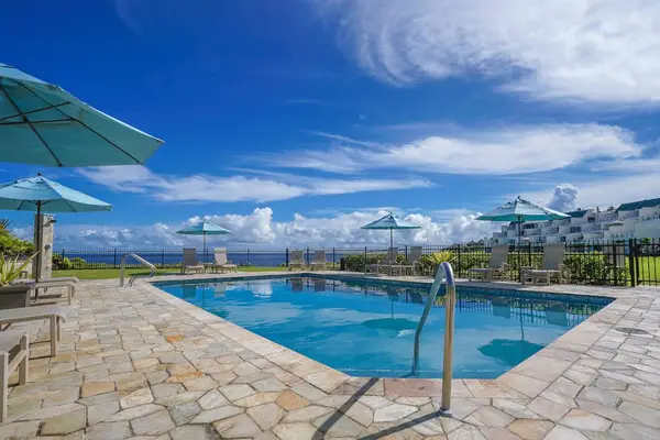 Pool area to cool off while enjoying the ocean breeze