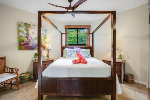 Rest peacefully in this inviting guest bedroom