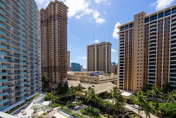 Enjoy peaceful residential views from the open balcony every relaxing vacation morning