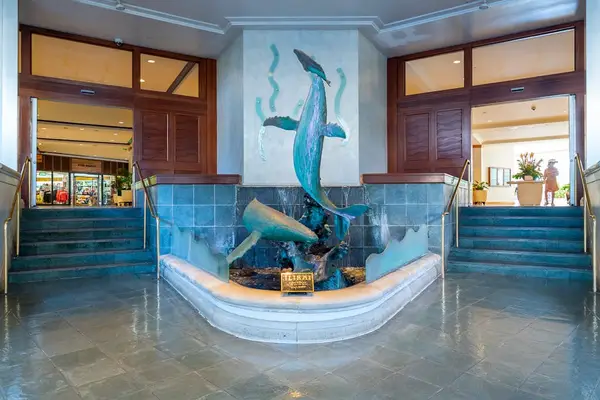 Bright lobby welcomes every guest with comfort style and island hospitality together