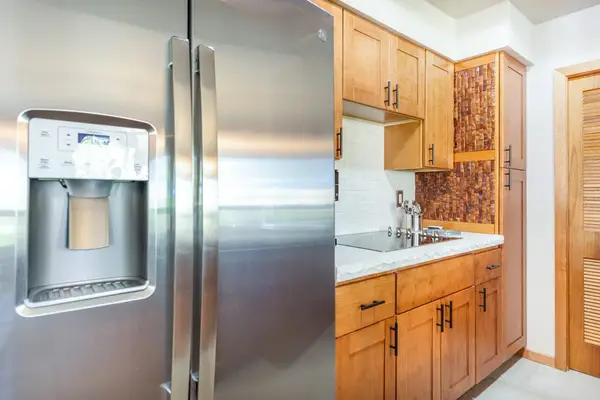 Modern Kitchen With Stainless Steel Appliances