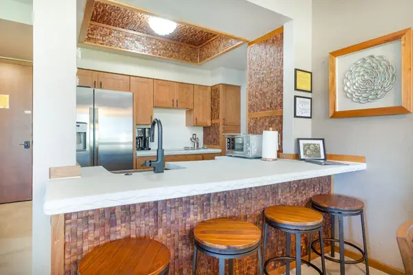 Stylish Kitchen With Convenient Breakfast Bar