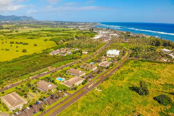 Aerial views of Plantation Hale Resort.