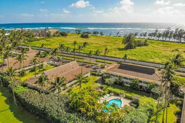 Aerial views of Plantation Hale Resort.