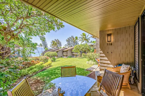 Private Garden Patio Surrounded By Tropical Serenity