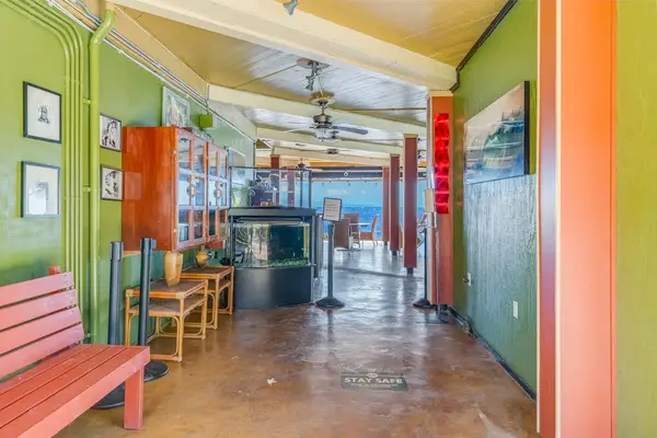 Spacious resort lounge offers welcoming common space for relaxing throughout your stay