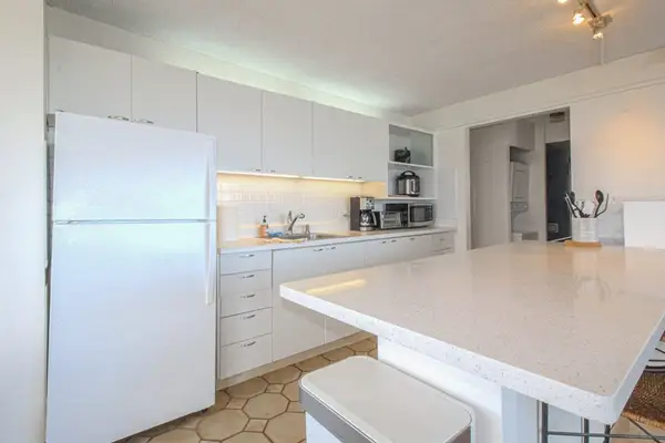 Enjoy the convenience of a complete kitchen with everything you need for cooking and dining.