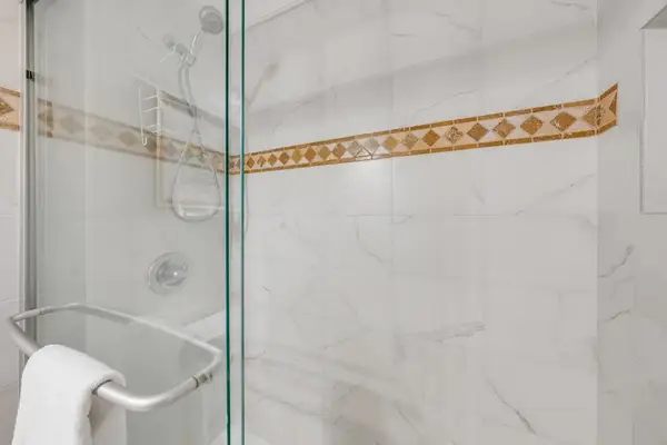 Enjoy a clean bathroom designed for comfort convenience and refreshing moments during your stay