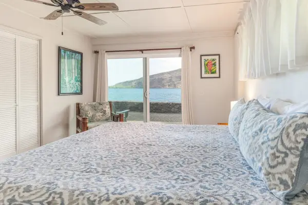 King Bedroom with Scenic Water Views