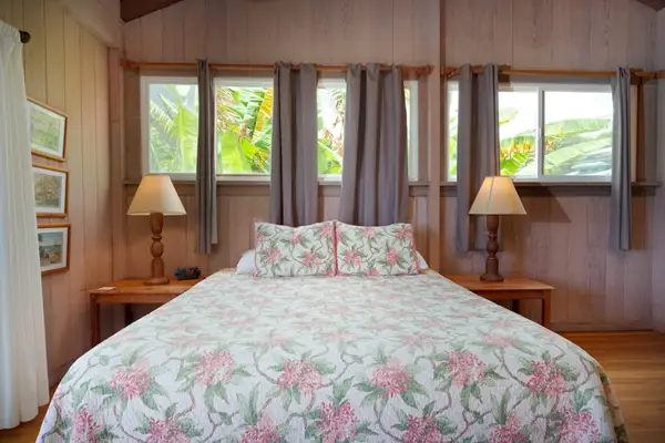Master Bedroom with Tropical Garden Views