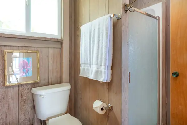 Convenient Bathroom with Shower Stall