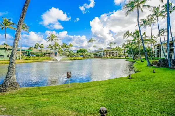 Peaceful Courtyard With Lagoon Views