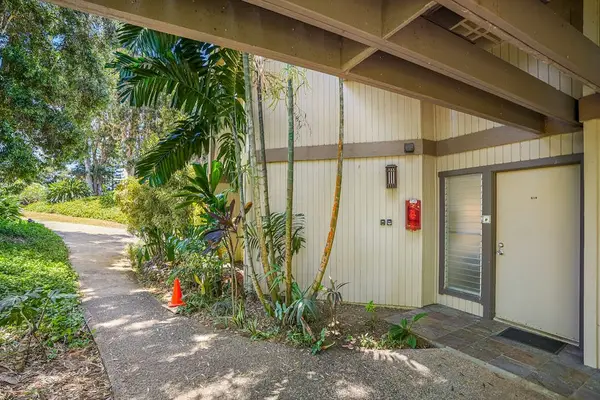 Private Entry Surrounded By Tropical Beauty