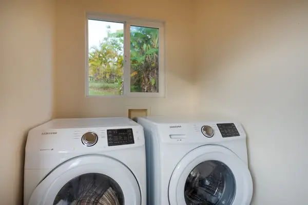 Convenient Laundry Area For Extended Stays