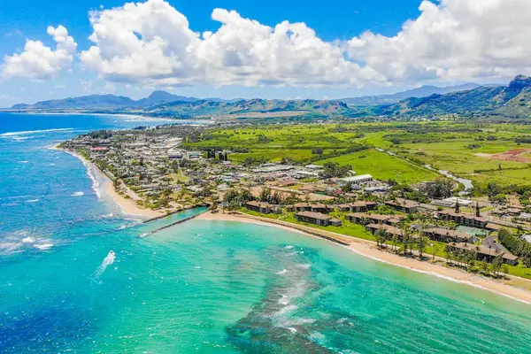 Breathtaking Aerial View Of The Tropical Coast