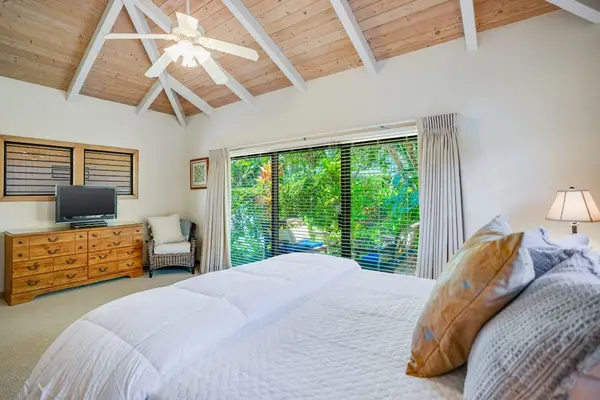 Bright Primary Bedroom With Garden Views