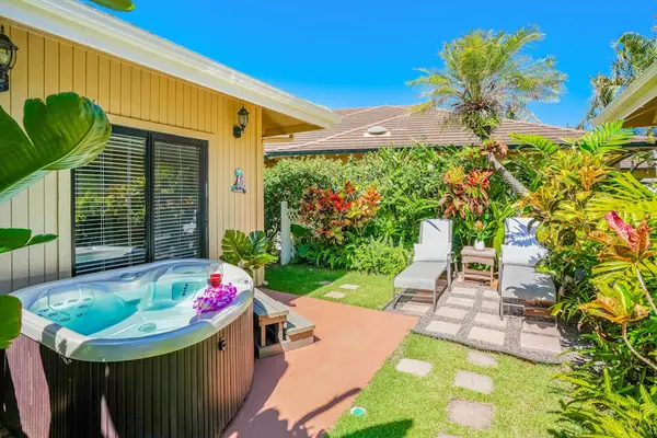 Private Hot Tub In Tropical Courtyard