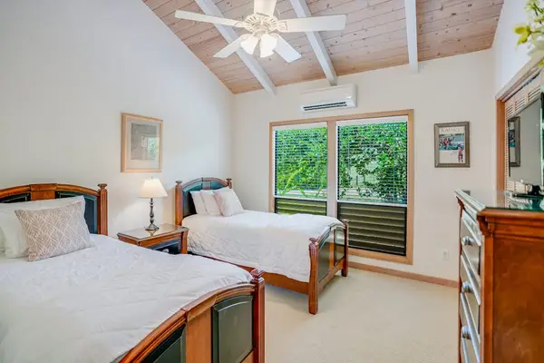 Bright Guest Bedroom With Garden Views
