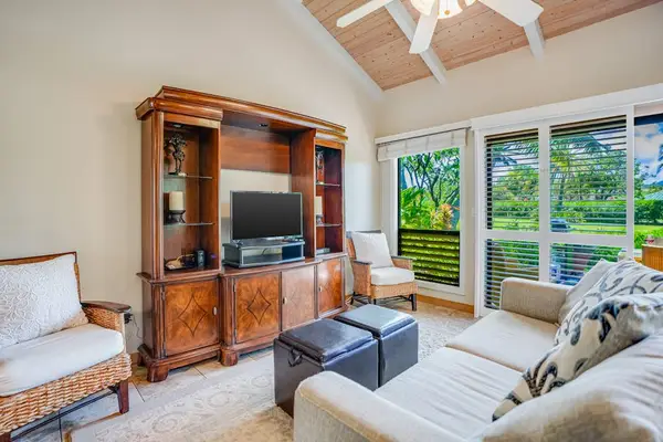 Sunlit Living Room With Garden Views