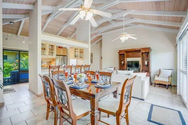 Open Dining Space With Tropical Charm